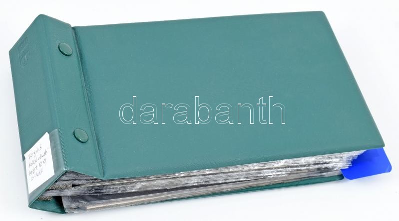 40 db régi és modern fotó a budapesti Siklóról, földalattiról, metróról, albumba rendezve, 10,5×14,5 cm - Image 3