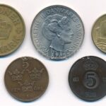 Dánia 1925. 2kr Cu + 1973. 5kr Cu-Ni 'II. Margit' + Észtország 1934. 1K + Svédország 1938. 5ö bronz + 1964. 5ö bronz T:1--2- Denmark 1925. 2 Kroner Cu + 1973. 5 Kroner Cu-Ni 'Margaret II' + Estonia 1934. 1 Kroon Cu + Sweden 1938. 5 Öre