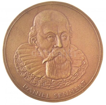 Németország DN 'Daniel Sennert / Orvos, természettudós, vegyész 1572-1637' kétoldalas bronz emlékérem. Szign.: W.Günzel (82mm) T:1- Germany ND 'Daniel Sennert / Doctor, naturalist, chemist 1572-1637' two-sided bronze commemorative