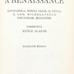 Comte de Gobineau: A renaissance. Bp., Genius. Bordázott gerincű félbőr-kötés, kopottas állapotban.