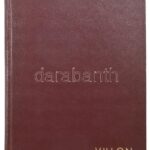 cca 1938 Villon Balladái Faludi György átköltésében. 68. gépelt oldal Korabeli egészvászon kötésben Szamizdat példány - Image 2