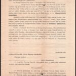 cca 1930 Nemzeti Ereklye Helyi Bizottsága kitöltetlen jegyzőkönyv minta - Image 2