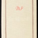 Márai Sándor: Négy évszak. Bp., Révai. Első kiadás! Kiadói egészvászon kötés, jó állapotban. - Image 2