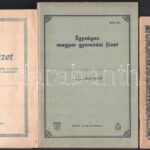 cca 1940 3 db régi füzet beírva