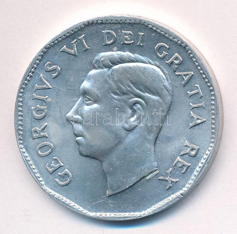 Kanada 1951. 5c Al 'Az ötcentes (Nickel) kétszáz éves évfordulója' zseton (38mm) T:1- Canada 1951. 5 Cents Al 'Nickel Bicentennial' token (38mm) C:AU C:XF - Image 2