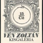 Vén Zoltán: Kisgaléria. 15 db jelzett rézkarc mappában. Sorszámozott, 061/150, 12x9,5 cm