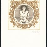 Vén Zoltán: Kisgaléria. 15 db jelzett rézkarc mappában. Sorszámozott, 061/150, 12x9,5 cm - Image 3