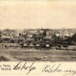 1901 Verbó, Vrbové; látkép a zsinagógával. Emanuel kiadása / general view with synagogue (fl)