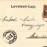 1901 Verbó, Vrbové; látkép a zsinagógával. Emanuel kiadása / general view with synagogue (fl) - Image 2