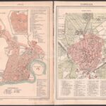 cca 1900-1940 46 db vegyes térkép, többségében a Pallas Nagy Lexikonából, néhány vármegye térképpel (Arad, Eszertgom, Abaúj-Torna, Alsó-Fehér), néhány város (Budapest belső területe, Esztergom, Arad, Debrecen), Déli vasút, - Image 3