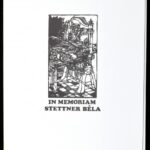 In memoriam Stettner Béla. 15 db grafikát tartalmazó sorszámozott mappa, Stefanovits, Csorba-Simon, Rozanits, Vén Zoltán, Kőnig Róbert stb. Jelzettek. Sorszámozott, 051/300. Lapméret: 22x31 cm - Image 3