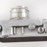 cca 1960 FED-2 szovjet fényképezőgép, Industar-26M 1:2,8/50 mm objektívvel, eredeti tokjában, működő állapotban / Vintage USSR camera in original case, in working condition - Image 2