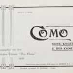 1910 Como, seine Umgebung und der Comersee, képekkel illusztrált kiadvány, térképpel, 48p - Image 2