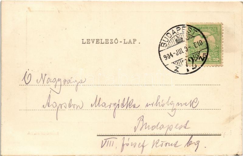 1904 Budapest XIV. Rákosfalva, Dr. Világhi Károly nyaralója, villa (fl) - Image 2