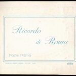 cca 1900 Ricordo di Roma, színes képekkel városképes album - Image 2
