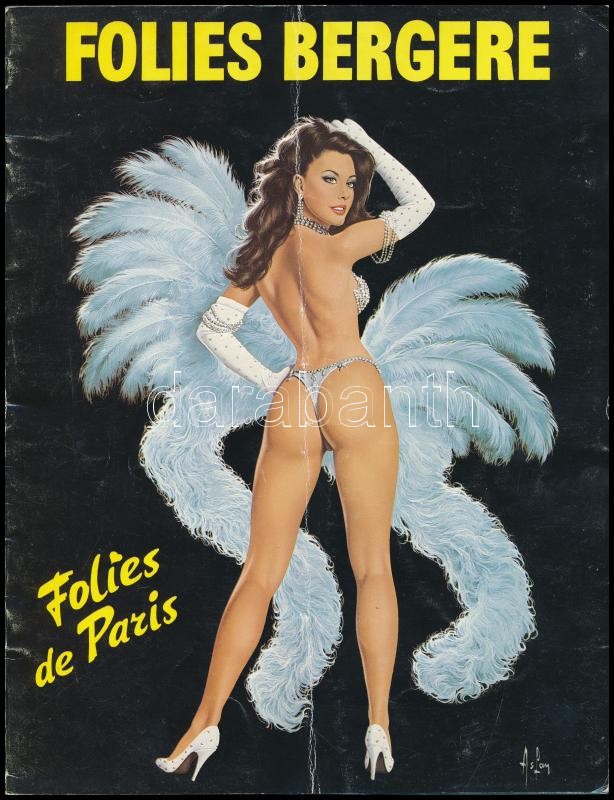 Folies Bergedre, 2 db prospektus, egyik középen hajtott - Image 2