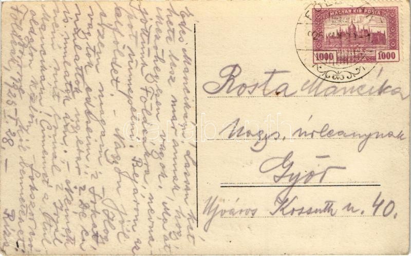 1925 Földeák, Fiúiskola. photo (EK) - Image 2