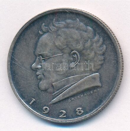 Ausztria 1928. 2Sch Ag '100 éve halt meg Schubert' T:2 patina Austria 1928. 2 Schilling Ag 'Centennial of the Death of Schubert' C:XF patina Krause KM#2843