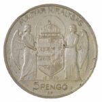 1939. 5P Ag 'Horthy balra' T:1- Adamo P8.2 - Image 2