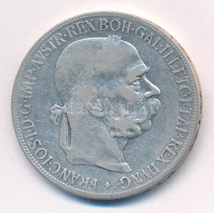 Ausztria 1900. 5K Ag 'Ferenc József' T:3 Austria 1900. 5 Corona 'Franz Joseph' C:F Krause KM#2807