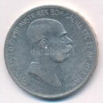 Ausztria 1908. 5K Ag 'Ferenc József - Jubileum' T:2- ph. Austria 1908. 5 Corona Ag 'Franz Joseph - Jubilee' C:VF edge error Krause KM#2809