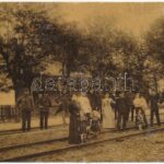 1910 Bresztovány, Berestovany; vasútállomás / railway station (EM)