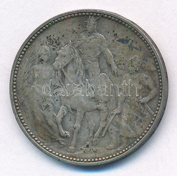 1896KB 1K Ag 'Millenium' T:2- patina Adamo K5.2 - Image 2