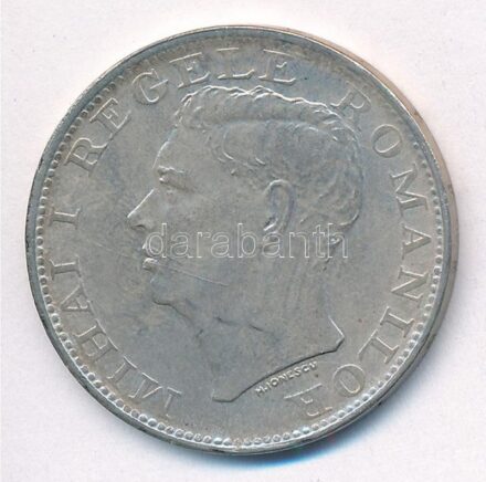 Románia 1944. 500L Ag 'I. Mihály' T:1- Romania 1944. 500 Lei Ag 'Mihai I' C:AU Krause KM#65