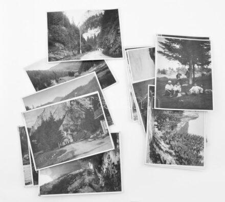 cca 1930-1940 Erdélyi tájképek, 29 db fotó, részben hátoldalon feliratozva, 17,5×23,5 cm