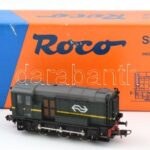 Roco H0 04160 A cikkszámú vasútmodell, dízelmozdony, újszerű állapotban, eredeti dobozában / Roco H0 No. 04160 A model railway, diesel locomotive, in good condition, in original box