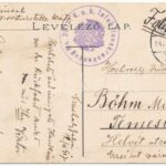 1917 Érmihályfalva, Valea lui Mihai; utca, üzletek / street view, shops + 'K.u.K. Infektionskrankenzug No. 201' (EK) - Image 2