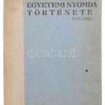 Czakó Elemér (szerk.): A Királyi Magyar Egyetemi Nyomda története 1577-1927. Bp., Kir. M. Egyetemi Nyomda. Félvászon kötés, kopottas állapotban. - Image 4