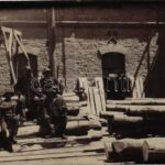 Bánya faipari üzeme / woodworking plant of the mine. photo (EK)