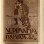 Népünnep a fronton 1917. május 27. / WWI Austro-Hungarian K.u.K. military art postcard. photo