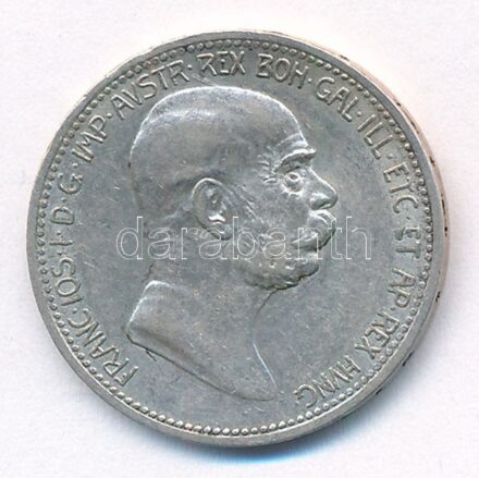 Ausztria 1908. 1K Ag 'Ferenc József - Jubileum' T:2 Austria 1908. 1 Corona Ag 'Franz Joseph - Jubilee' C:XF Krause KM#2808