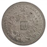 Ausztria 1870. 10kr Ag T:1- Austria 1870. 10 Kreuzer Ag C:AU Krasue KM#2206