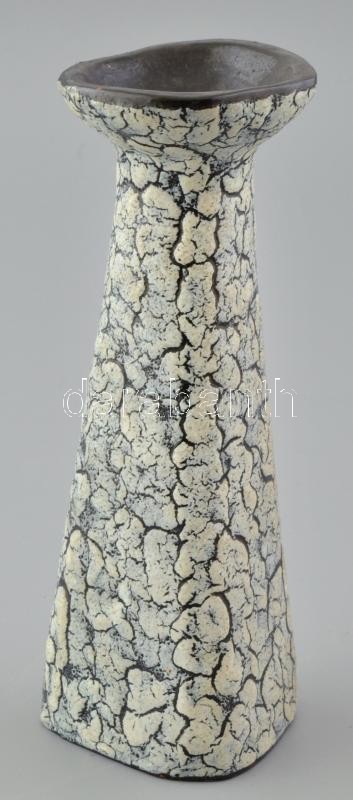 Olvashatatlan jelzéssel: Retró váza, hibátlan, m: 20 cm