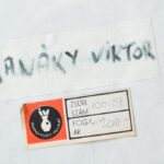 Janáky Viktor (1933-1999): mázas kerámia, retro, falidísztál, kézzel festett, jelzett, hibátlan, 27x21cm - Image 3