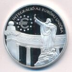 1999. 3000Ft Ag 'Integráció az EU-ba - EURO III' kapszulában T:PP pár apró karc Adamo EM159