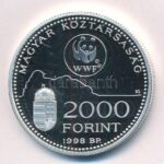 1998. 2000Ft Ag 'WWF - Óvd a természetet' kapszulában T:PP Adamo EM154 - Image 2