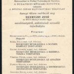 cca 1990 Egerváry Jenő akadémikus, matematikus fotója, életrajza, megemlékezésének programja - Image 2