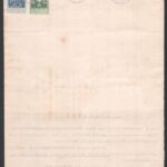 Zágráb 1917 Katonai vonatkozású nyugta 142.108K összegről 2.136K értékű 44 db okmánybélyeggel. Látványos darab! - Image 2