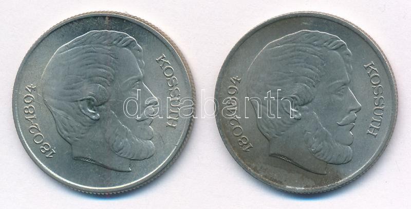 1967-1968. 5Ft Cu-Ni-Zn 'Kossuth' (2xklf) T:1-,2 patina, kis karc Adamo F8.2