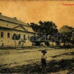 Felsőbánya, Baia Sprie; Takarékpénztár, Zárda. W.L. (?) 2349. H. Riedl E. kiadása / savings bank, monastery (r)