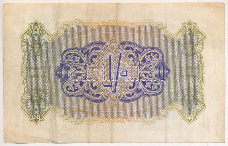Nagy-Britannia / Brit katonai kiadás 1943. 1Sh T:III Great Britain / British Military Authority 1943. 1 Shilling C:F Krause P#M2 - Image 2