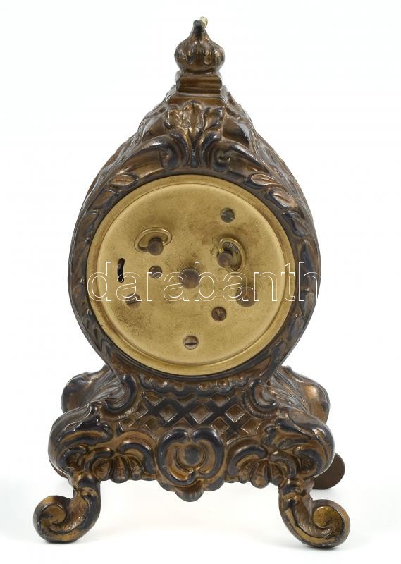 André Bouchard asztali óra, mechanikus szerkezettel, nem működik, m: 18 cm - Image 3