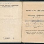 1974 Debreen, gépjármű forgalmi engedély Warsawa 223 típusú kocsihoz