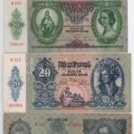1930-1945. 5P-100P (7xklf) T:III,III- közte szép papír, folt, kis szakadás, fakult nyomat