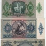 1930-1945. 5P-100P (7xklf) T:III,III- közte szép papír, folt, kis szakadás, fakult nyomat - Image 2