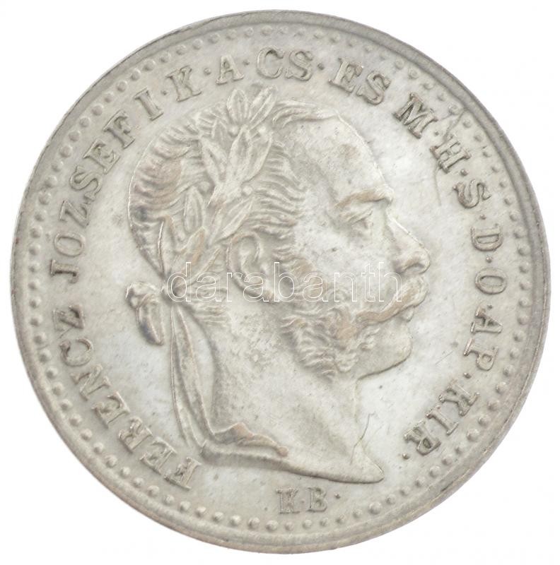 1870KB 10kr Ag 'Váltó Pénz' T:1- Adamo M10.1 - Image 2